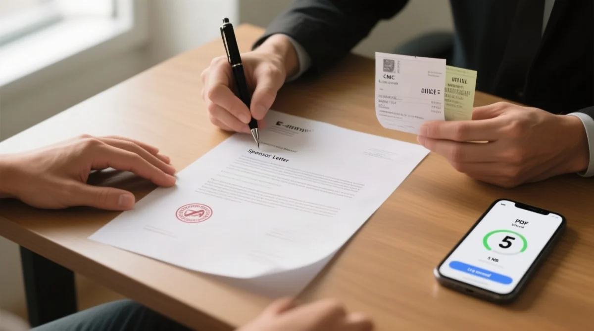 How to Write a Sponsor Letter & Upload Documents